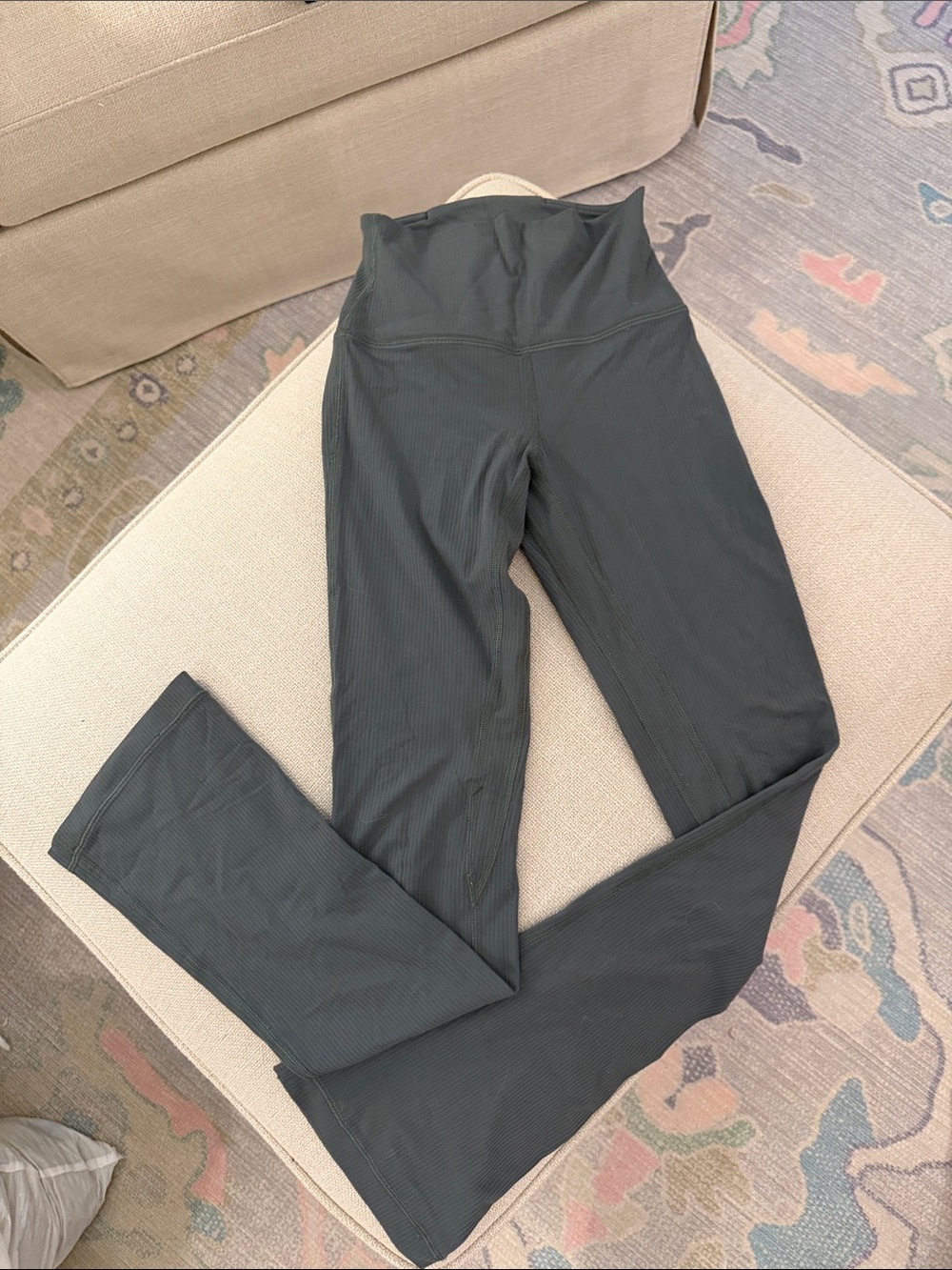 Lululemon Ribbed Align Flare Leggings